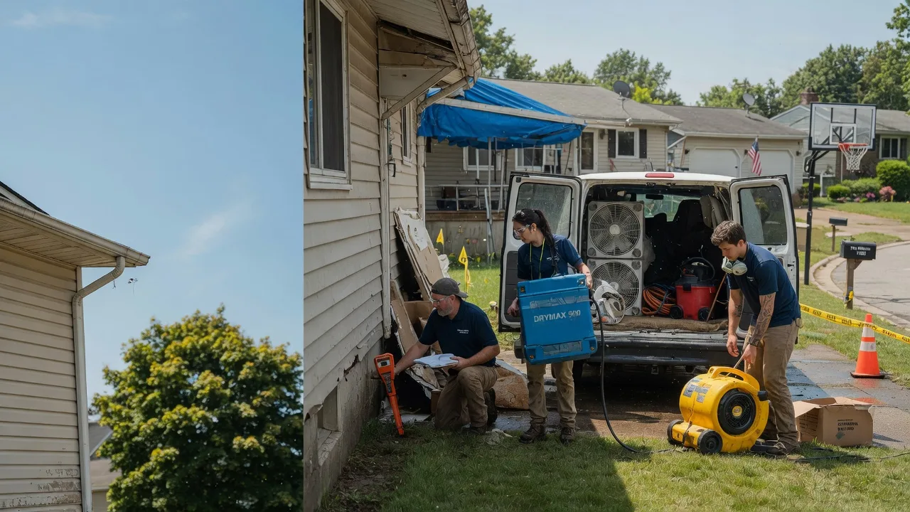 Ceiling Leak Cleanup in Bear Creek, PA near me